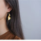 Calla Lily Flower Dangle Earrings for Women