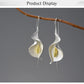 Calla Lily Flower Dangle Earrings for Women